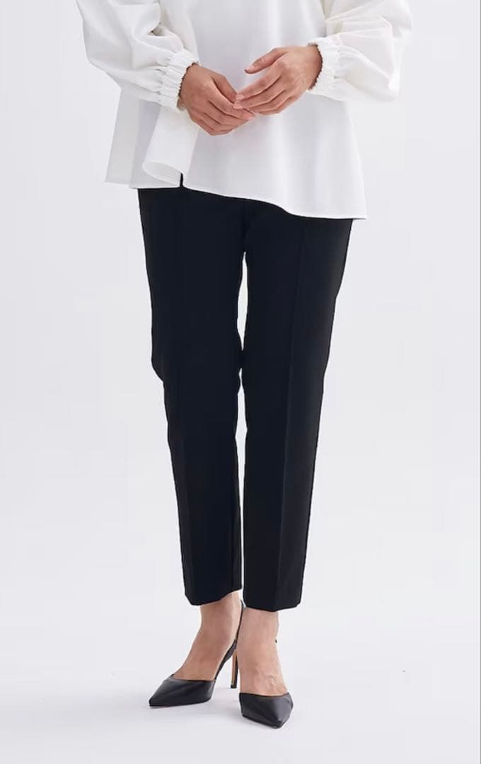 yori ピンタックセレモニーパンツ