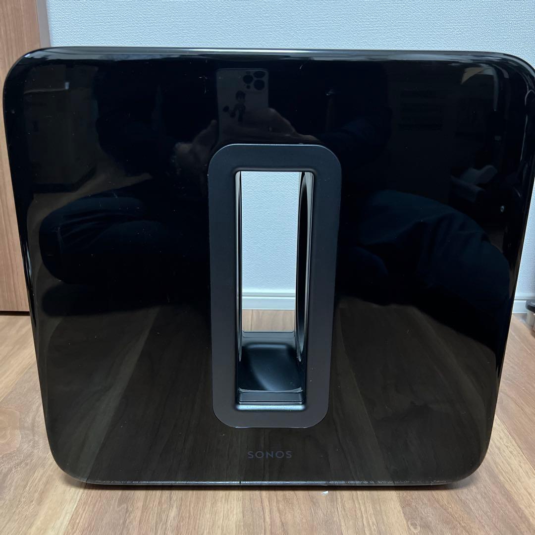 Sonos Sub Gen3 ブラック ワイヤレスサブウーファー