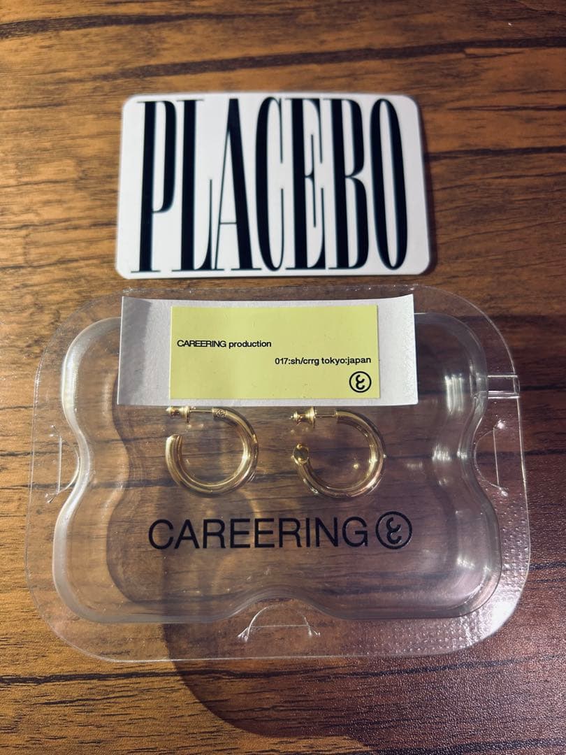 CAREERINGPLACEBO 701 キャリアリング ゴールド 常田 ピアス