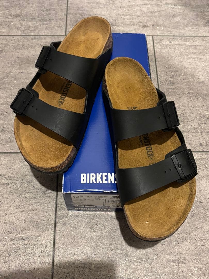 BIRKENSTOCK ビルケンシュトック　ブラック　サンダル　アリゾナ