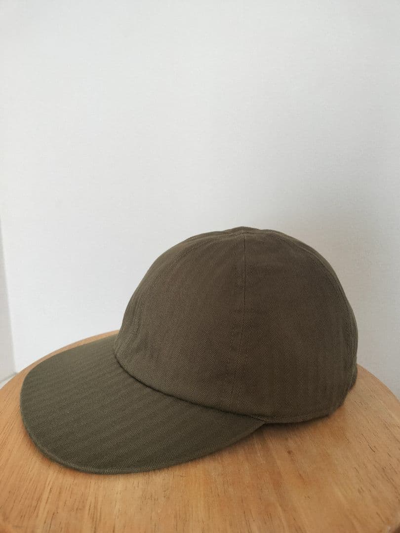 アットラストワークキャップオリーブ