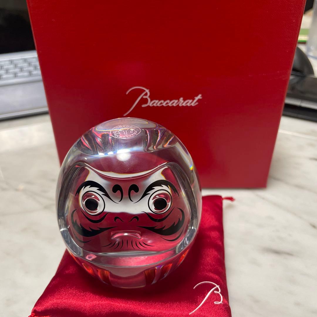 バカラ だるま　置物 縁起物★正規品