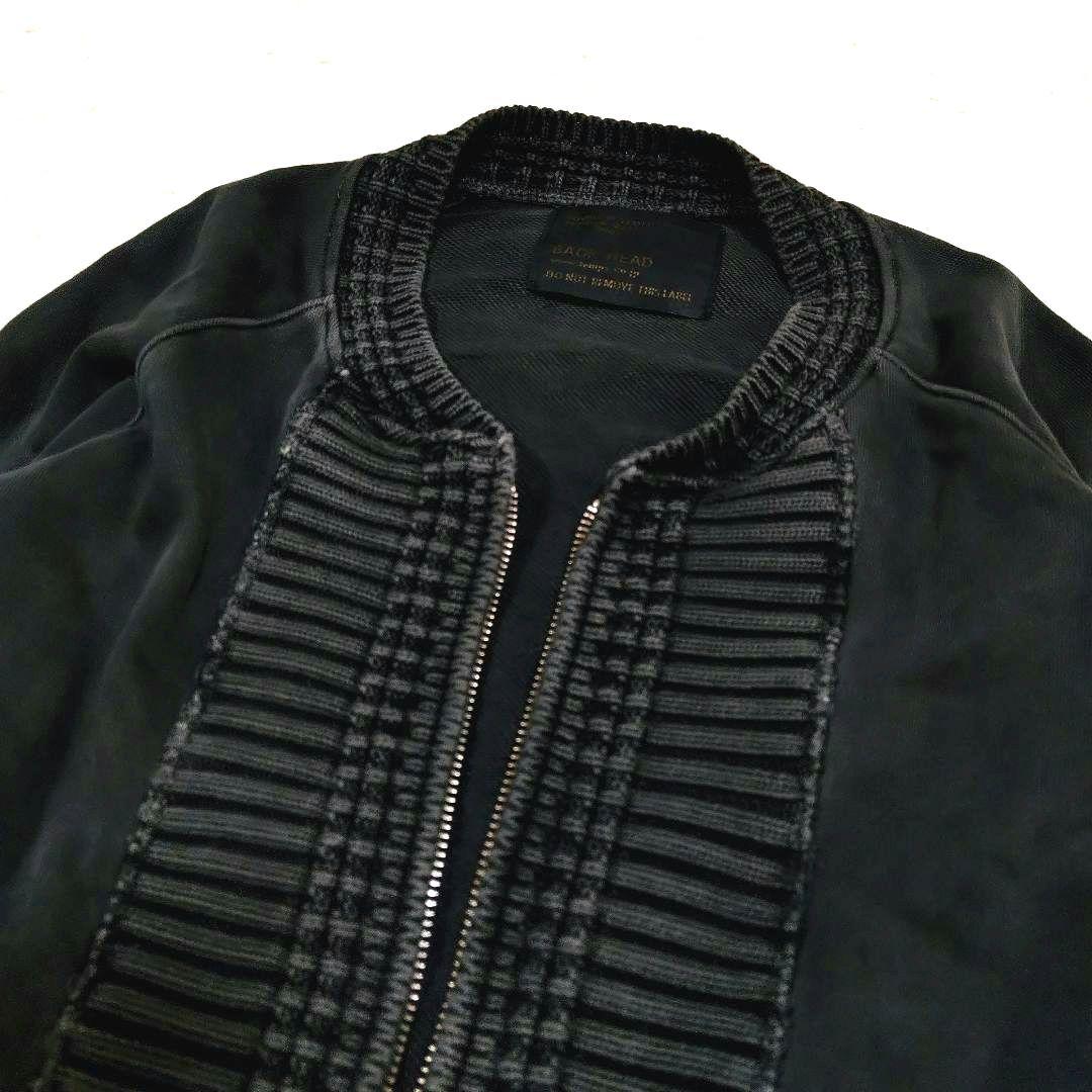 Y2K ナポレオンジャケット 短丈 ジップ パーカー リブ アーカイブ グレー