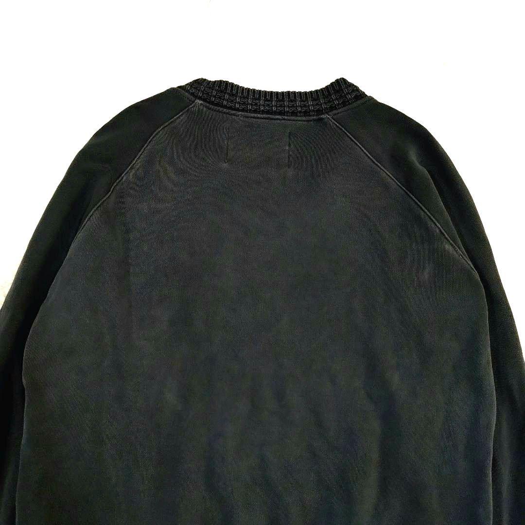 Y2K ナポレオンジャケット 短丈 ジップ パーカー リブ アーカイブ グレー