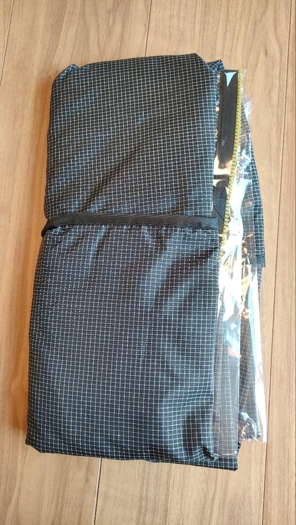 【新品未使用】norokka レインカバー ルーフ リップストップ ブラック