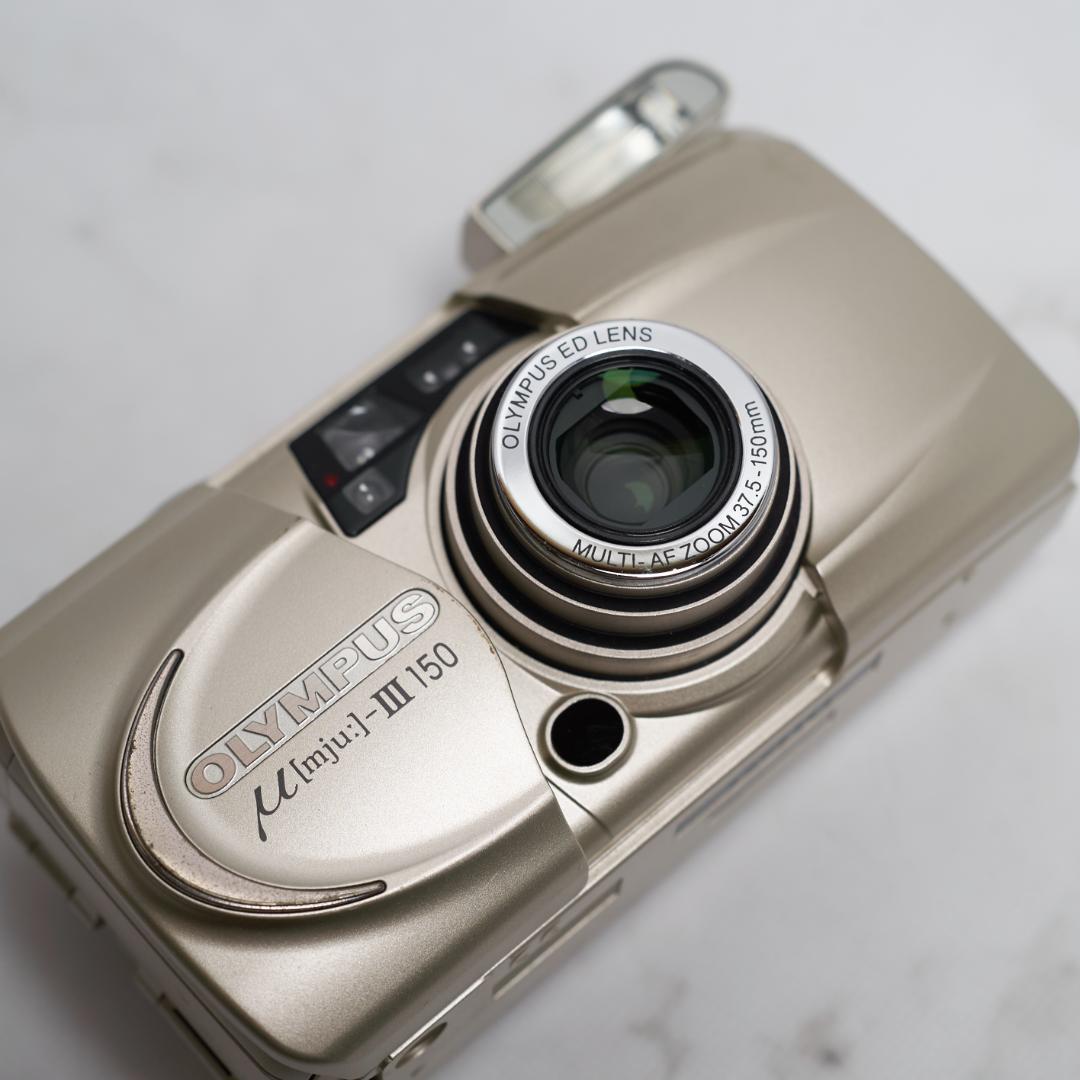 オリンパス Olympus µ-III 150 コンパクトフィルムカメラ