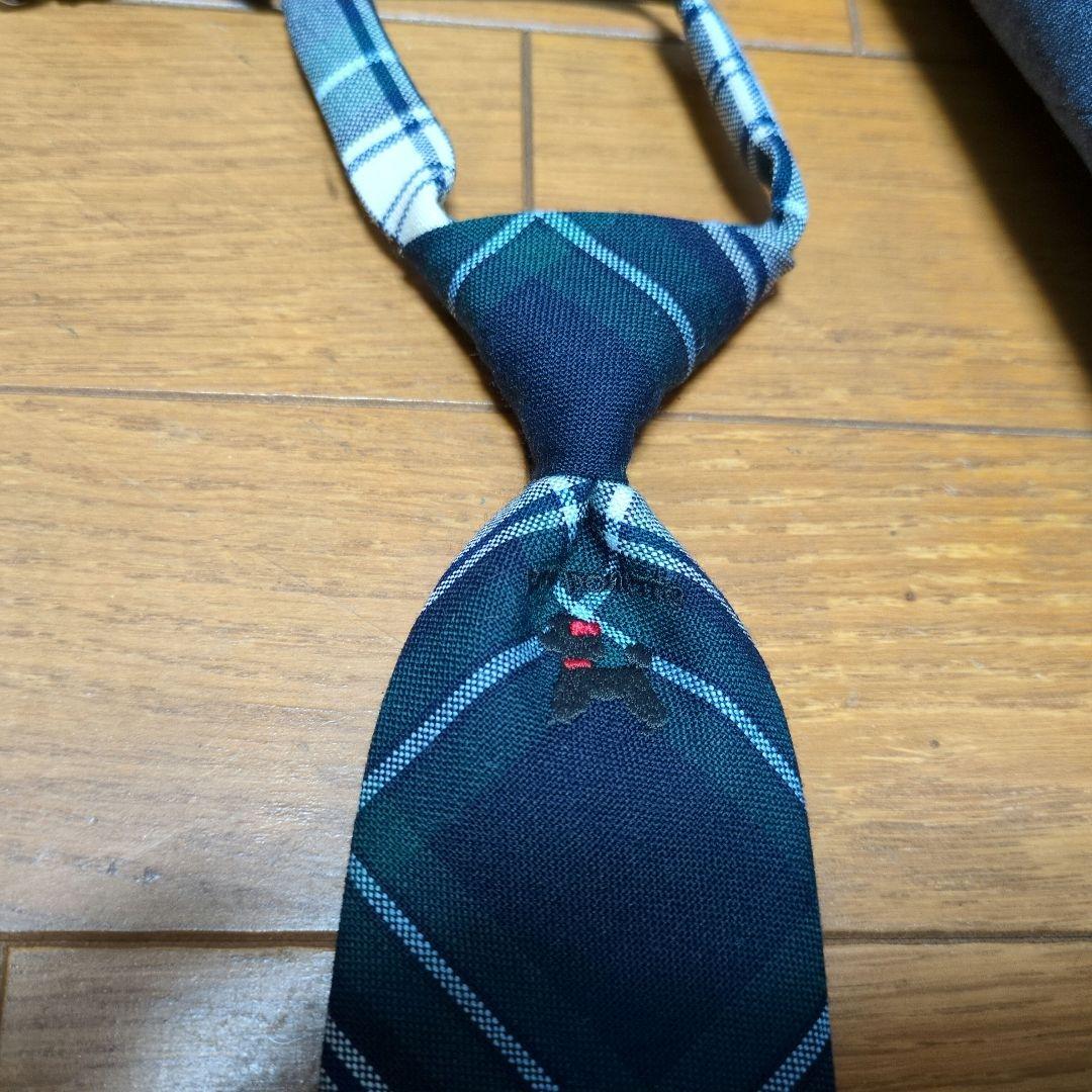 pom ponetteスカート、ネクタイと組曲ジャケットセット中学受験面接卒業式