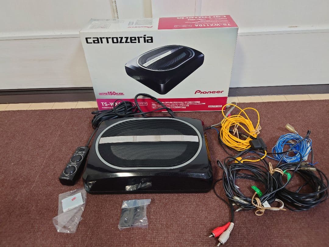 carrozzeria　Pioneer TS-WX110A サブウーファー　名機