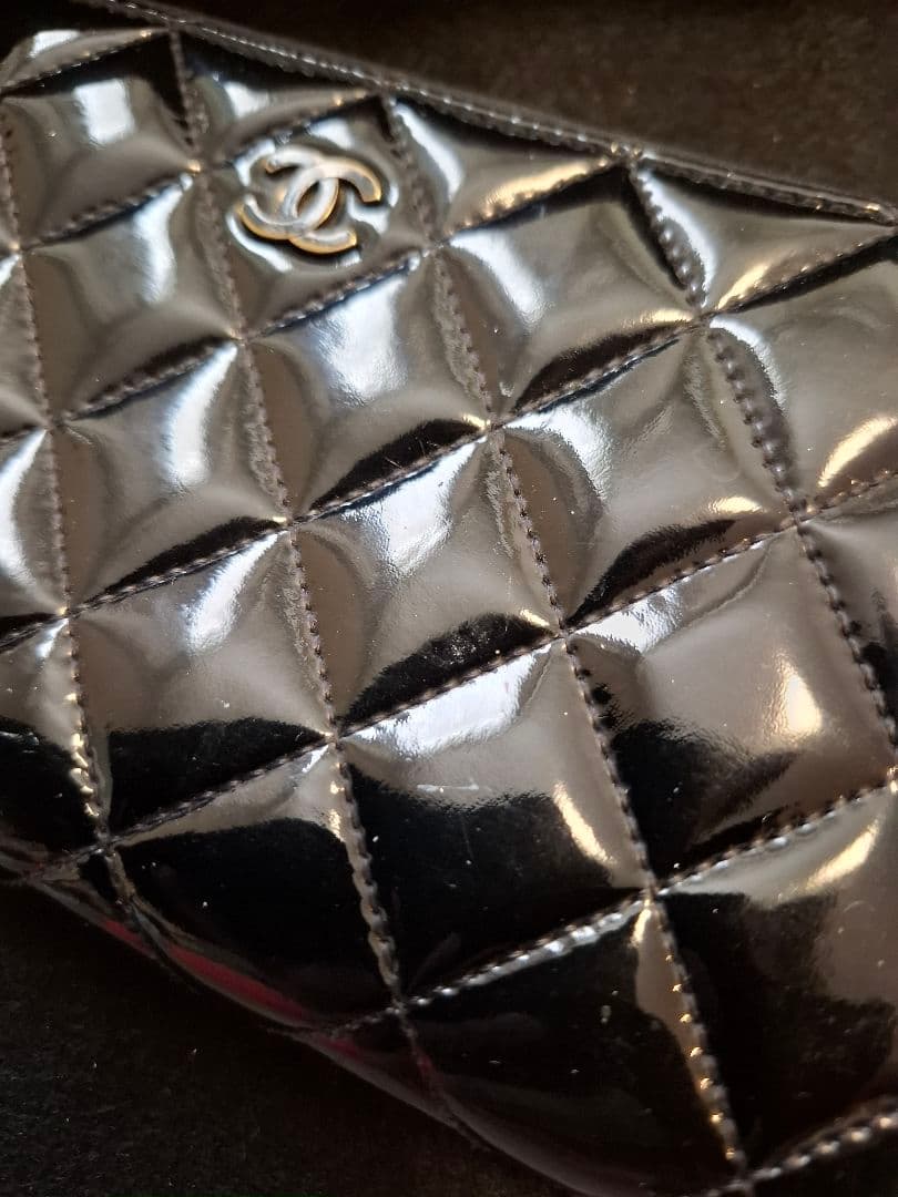 (*)様 ・シャネル ブリリアント ラウンドファスナー 付属品完備 正規品 CH