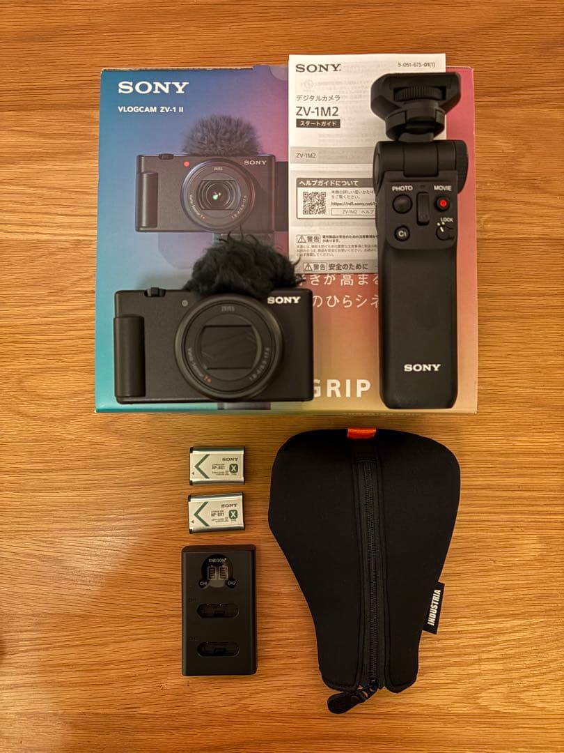 【SONY】ZV-1M2 ブラック シューティンググリップセット