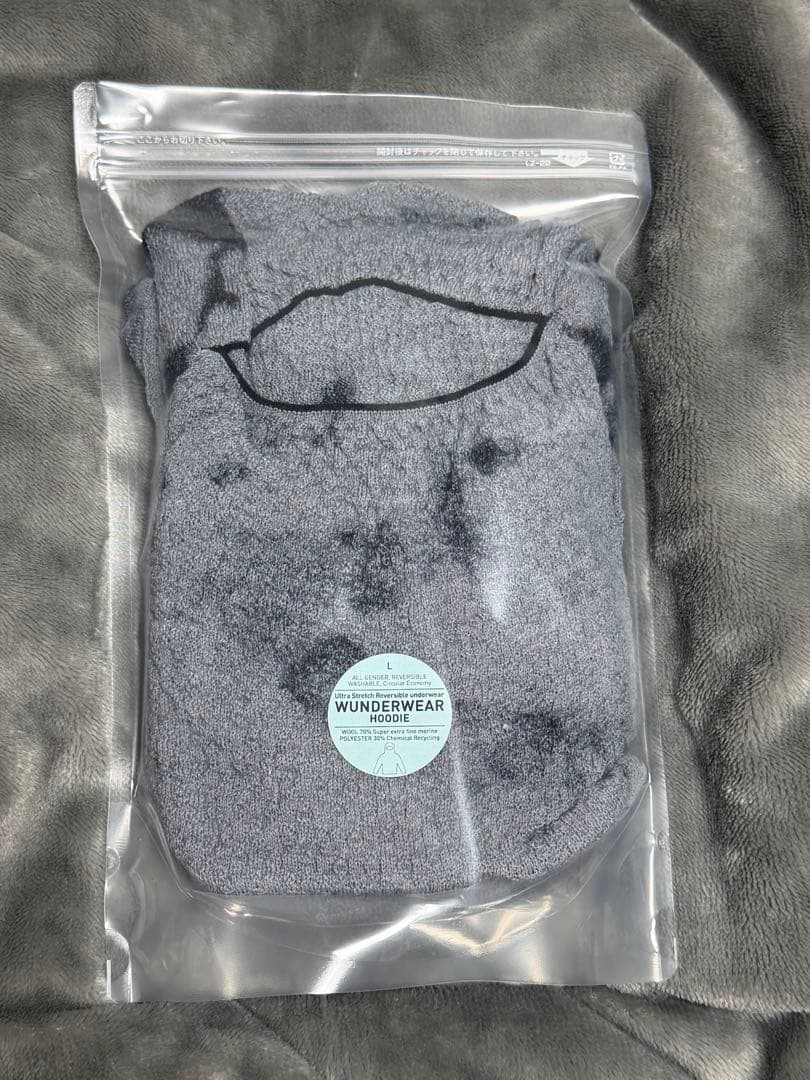 [限定品]BRING WUNDERWEAR タイダイシームレスフーディーLサイズ