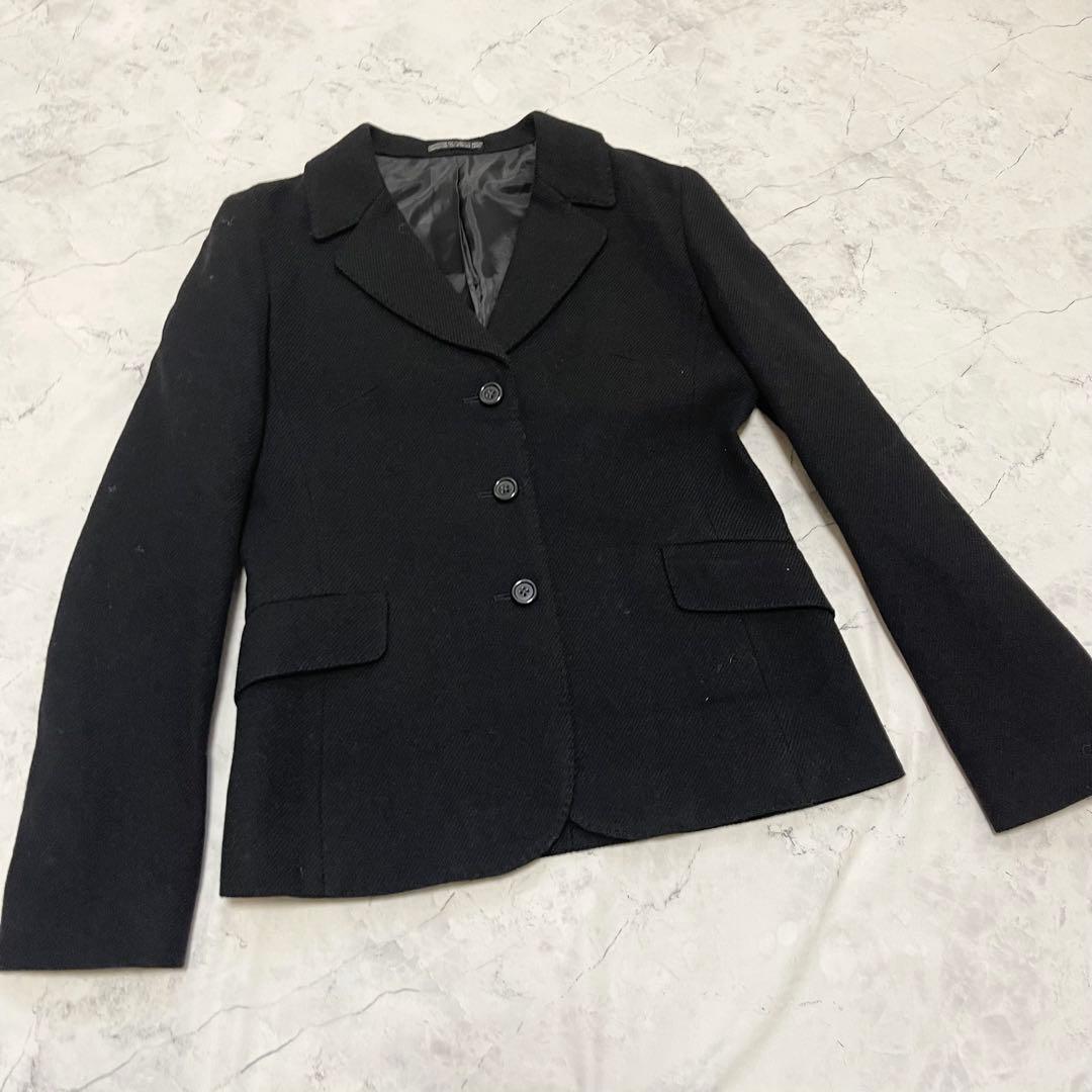 美品　ヨウジヤマモト テーラージャケット ウール ブラック