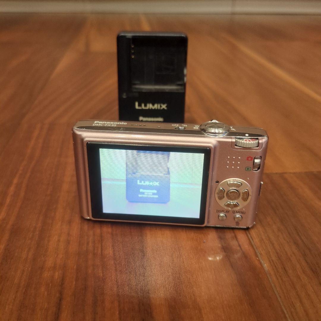 LUMIX DMC-FX35 ピンク バッテリー・充電器・ケース付き