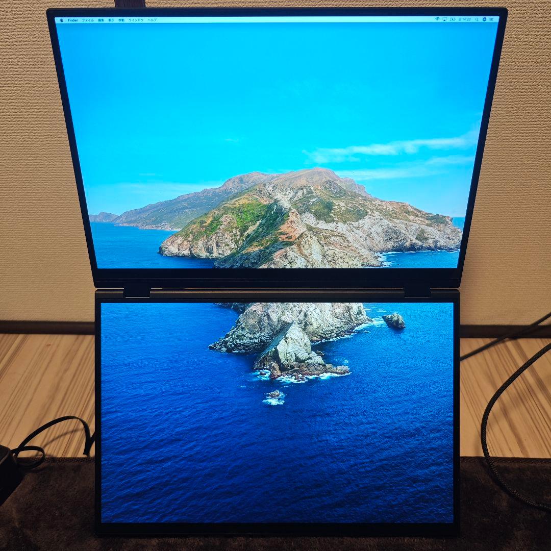 デュアルモバイルモニタ｜16インチ 2.5K QLED｜タッチ&液タブ
