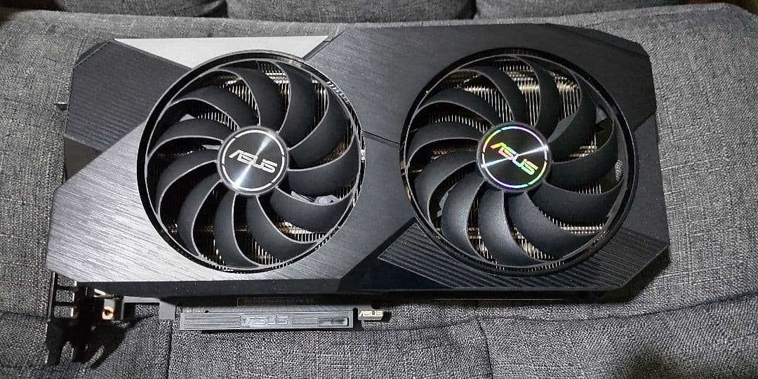 グラフィックボード・グラボ・ビデオカード asus RTX3060ti DUAL