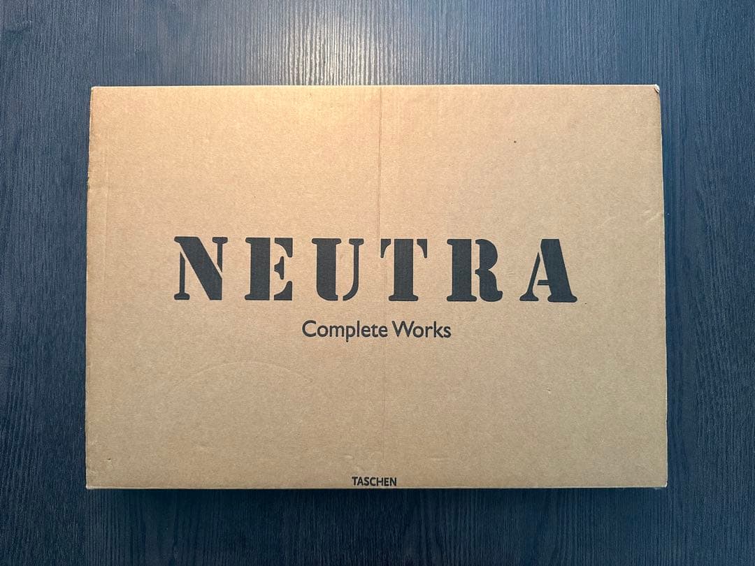 希少【箱付】 Richard Neutra ノイトラ 建築作品集 タッシェン