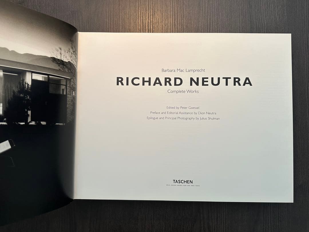 希少【箱付】 Richard Neutra ノイトラ 建築作品集 タッシェン