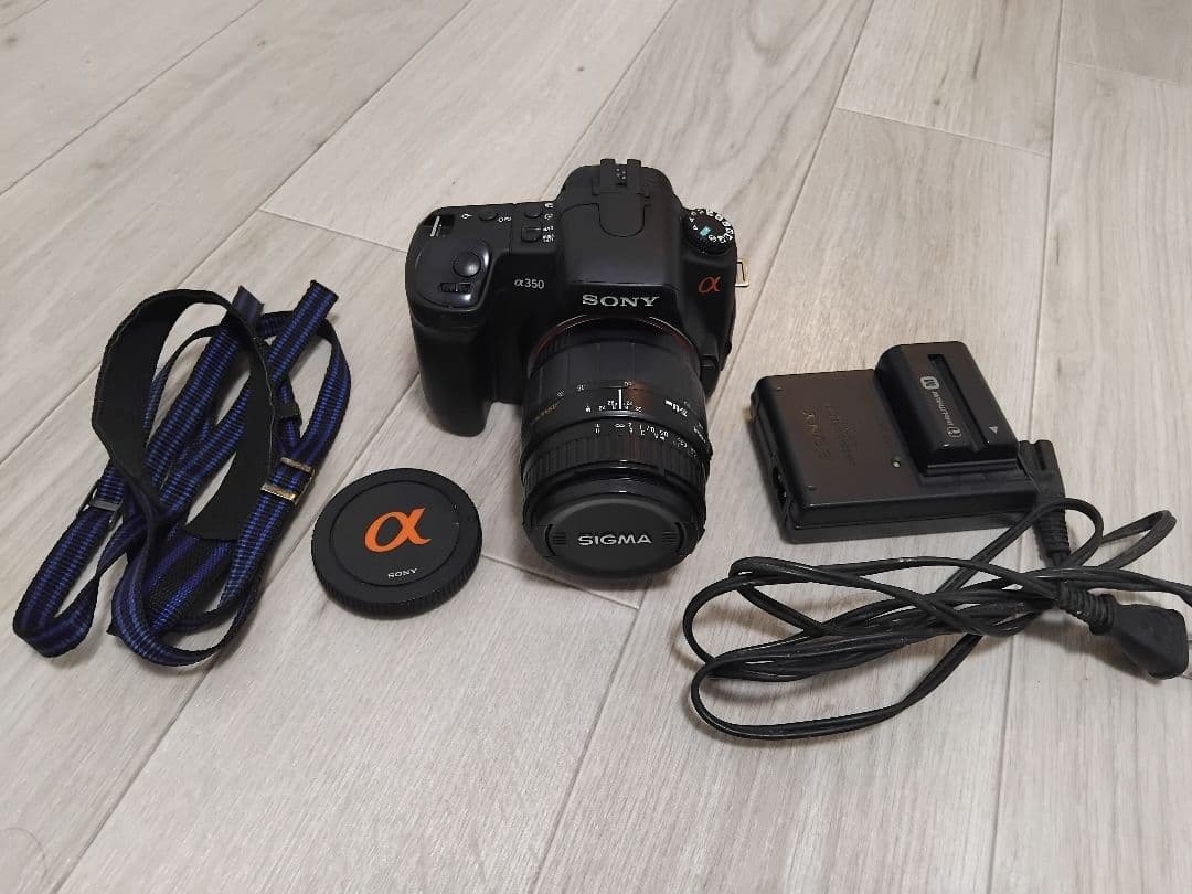 SONY α350 デジタル一眼レフカメラ SIGMAレンズ付き