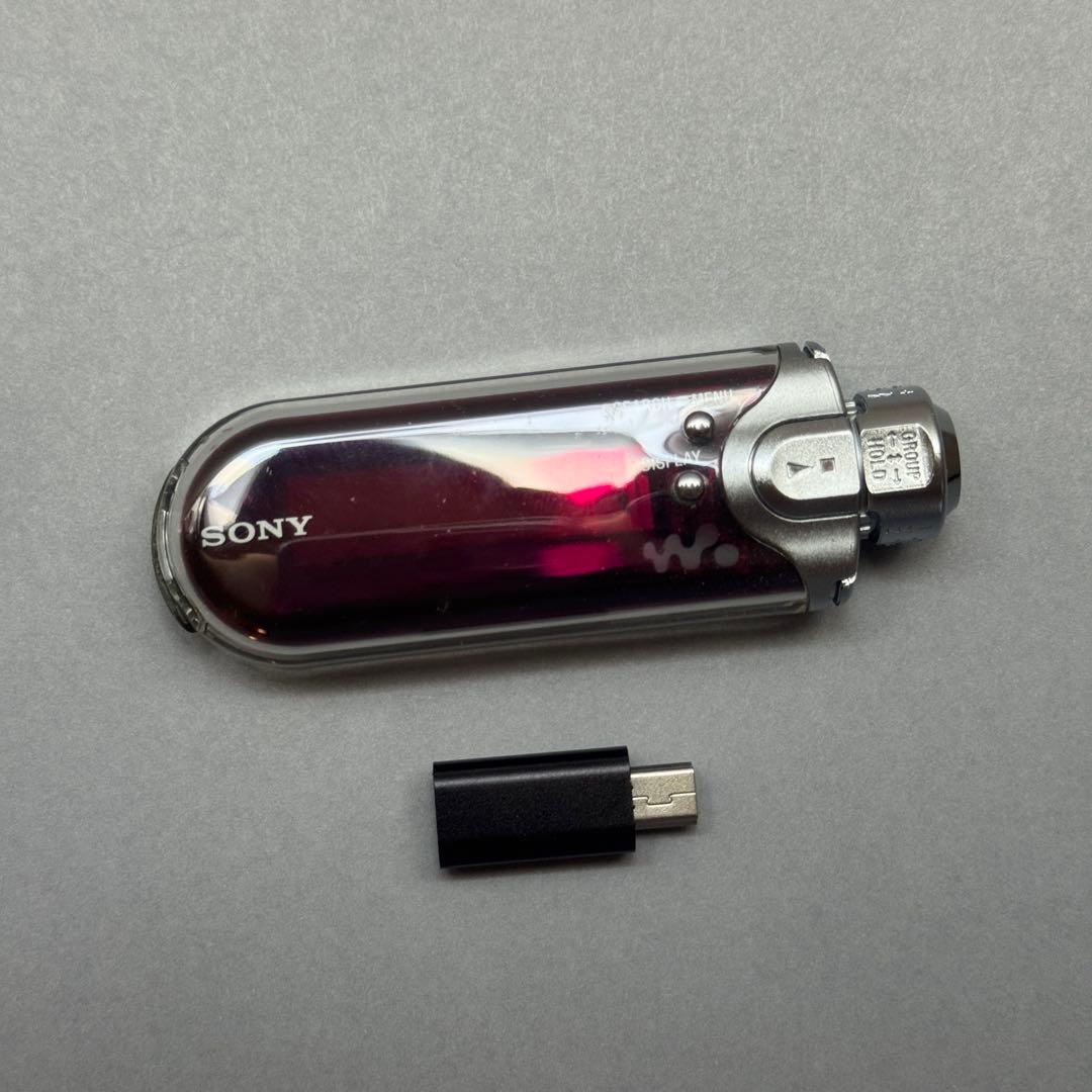 【動作確認済】SONY ネットワークウォークマン NW-E407 ローズレッド