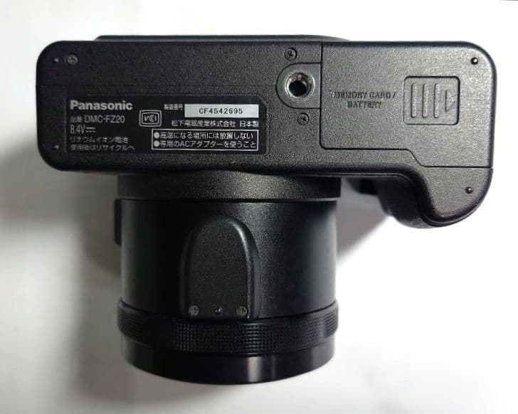 Panasonic DMC-FZ20 12倍ズーム デジタルカメラ　動作確認済