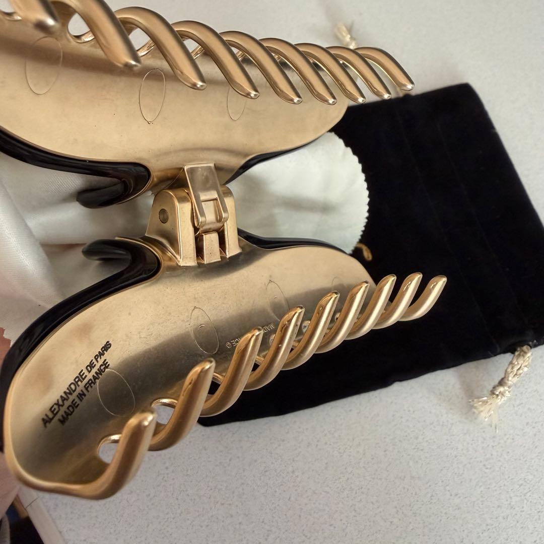 アレクサンドル ドゥ パリ ALEXANDRE DE PARIS ヘアクリップ
