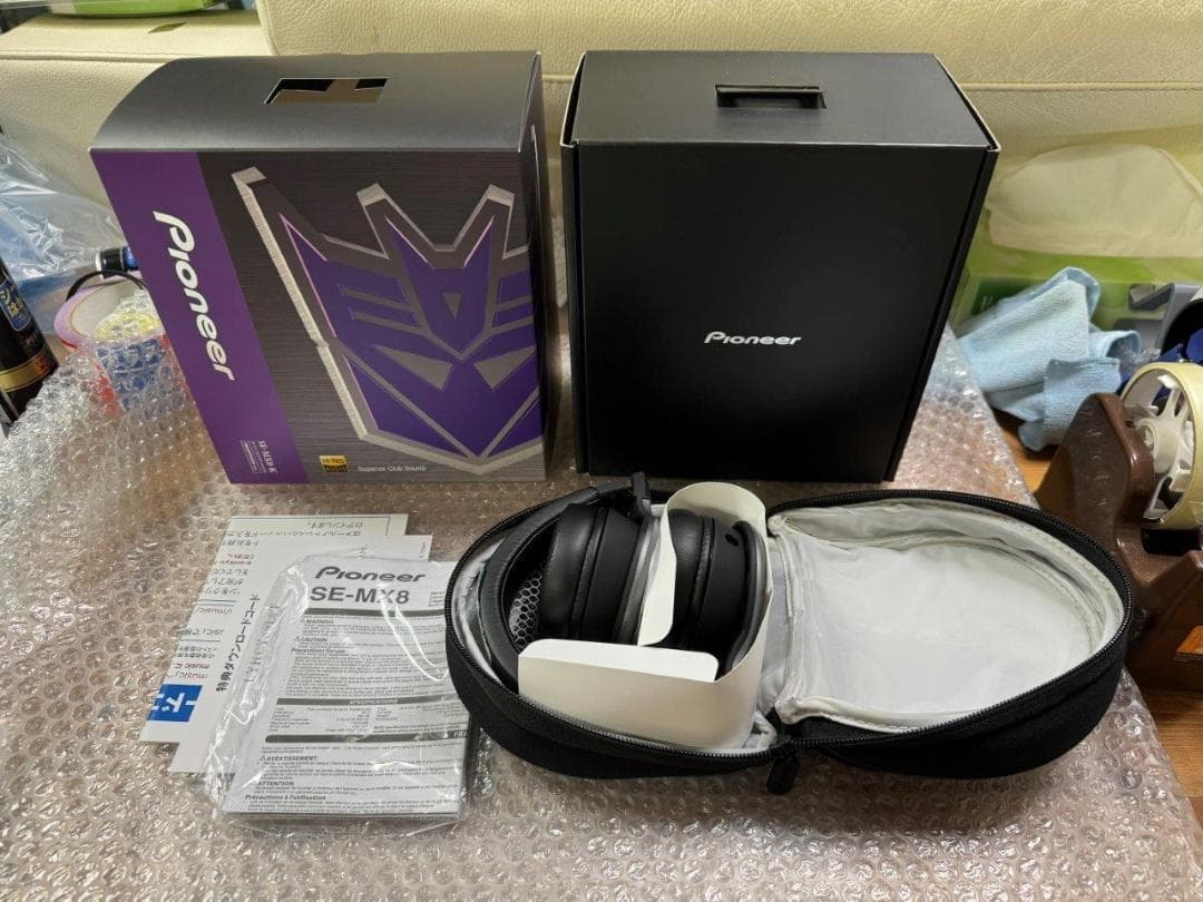 パイオニア SE-MX8-K ヘッドフォン デストロン トランスフォーマー