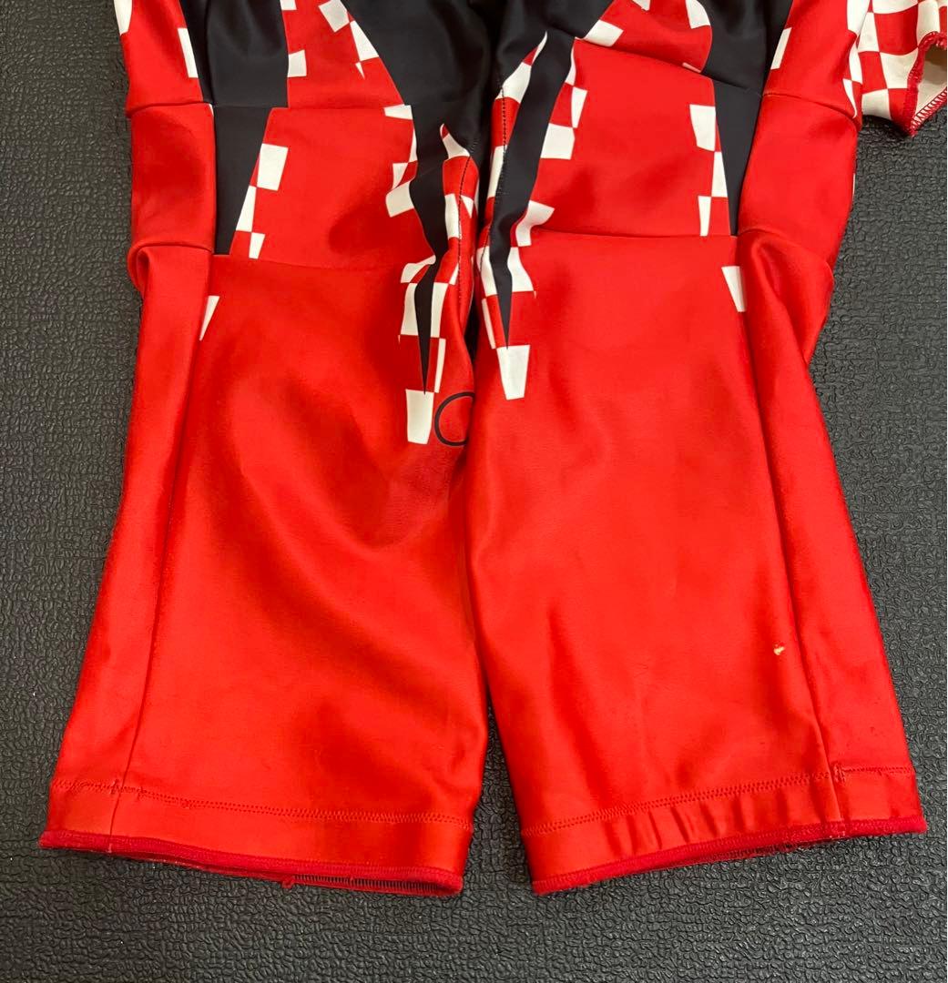 MIZUNO ミズノ レーシングスーツ ワンピース チェッカーパット入り 150