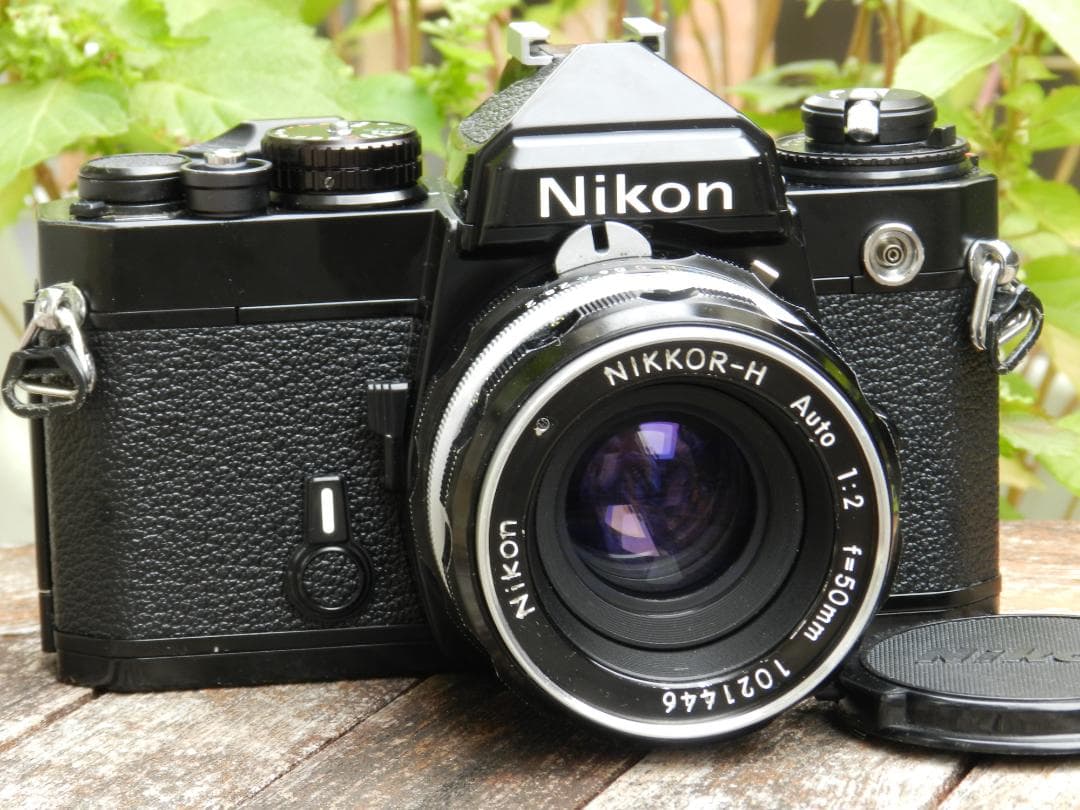 即撮影可　NIKON FE NIKKOR-H 50mm f/2 一眼レフカメラ
