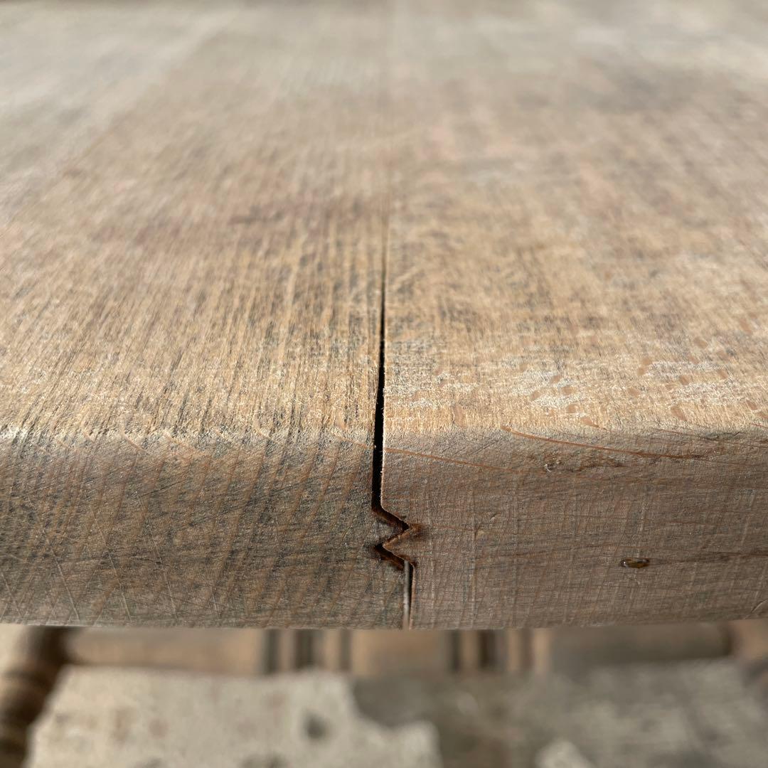 ビンテージ　ダイニングアームチェア　カフェチェア　剥離加工　no3