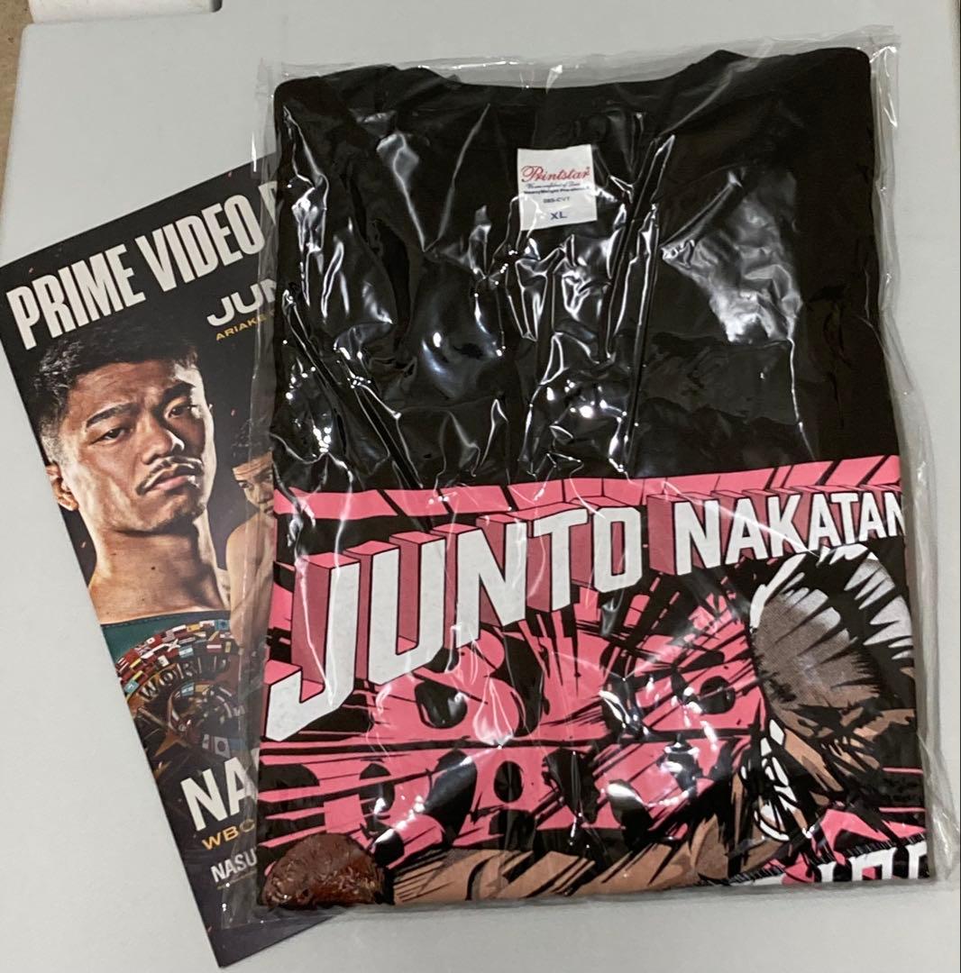 〈新品〉中谷潤人×西田凌佑 統一戦記念Tシャツ & パンフレット