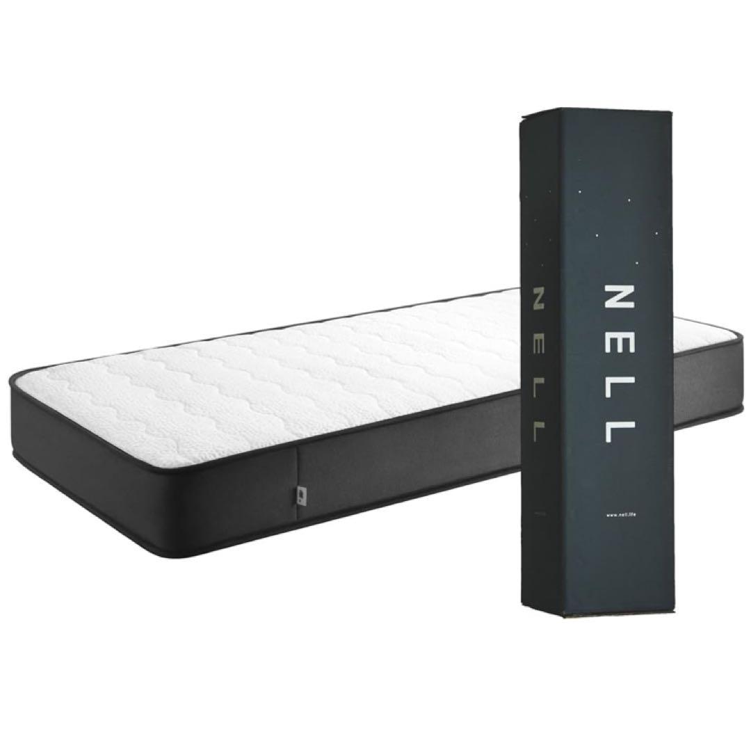 NELL (ネル) マットレス セミダブル 高密度コイル寝返り特化 防ダニ 防菌