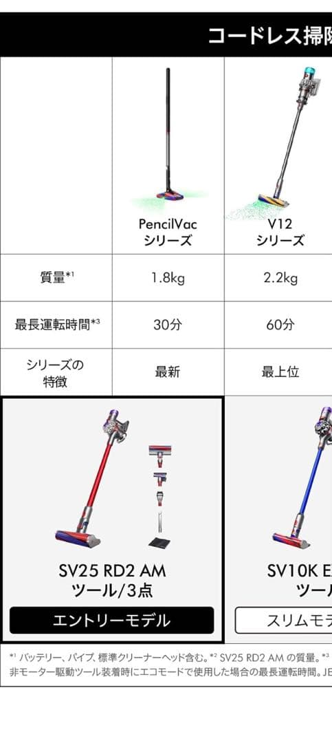 ダイソンV8 掃除機