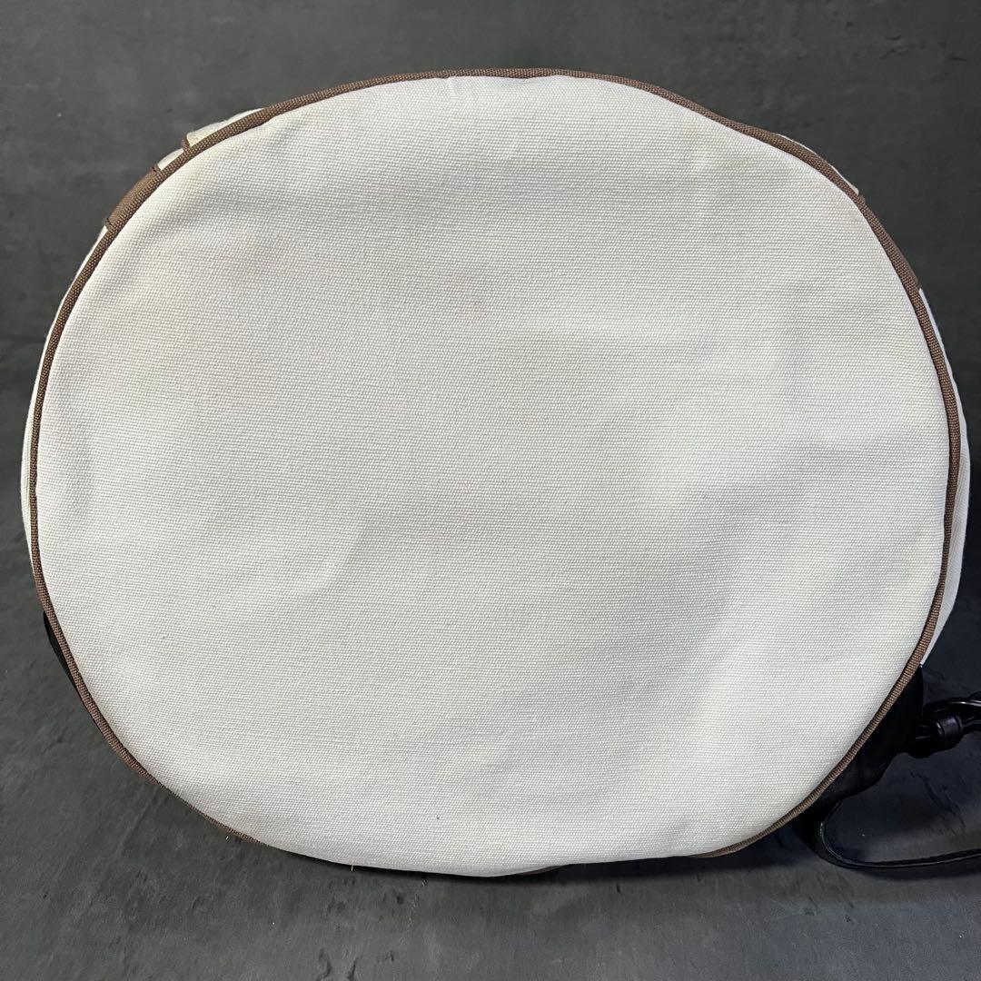 ボッテガヴェネタ キャンバスボンサック ワンショルダーバッグ