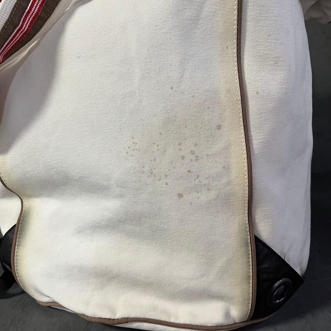 ボッテガヴェネタ キャンバスボンサック ワンショルダーバッグ