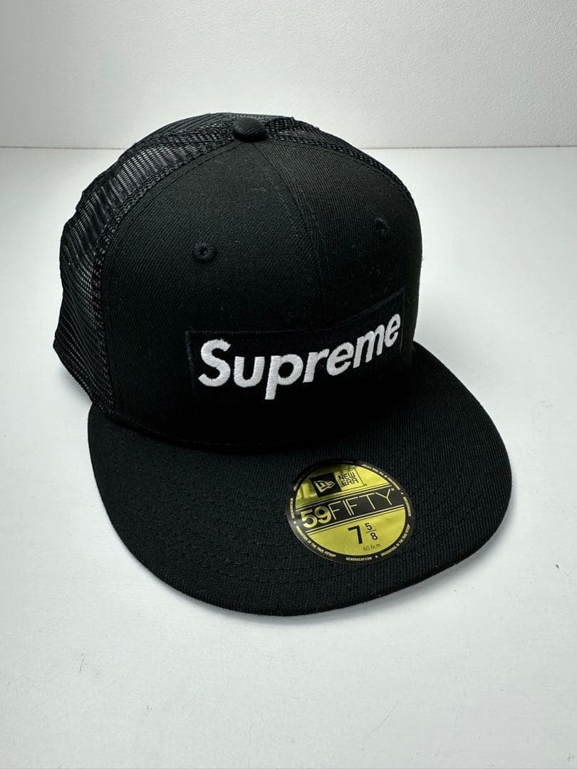 帽子 supreme Box Logo Mesh Back New Era 7 5/8