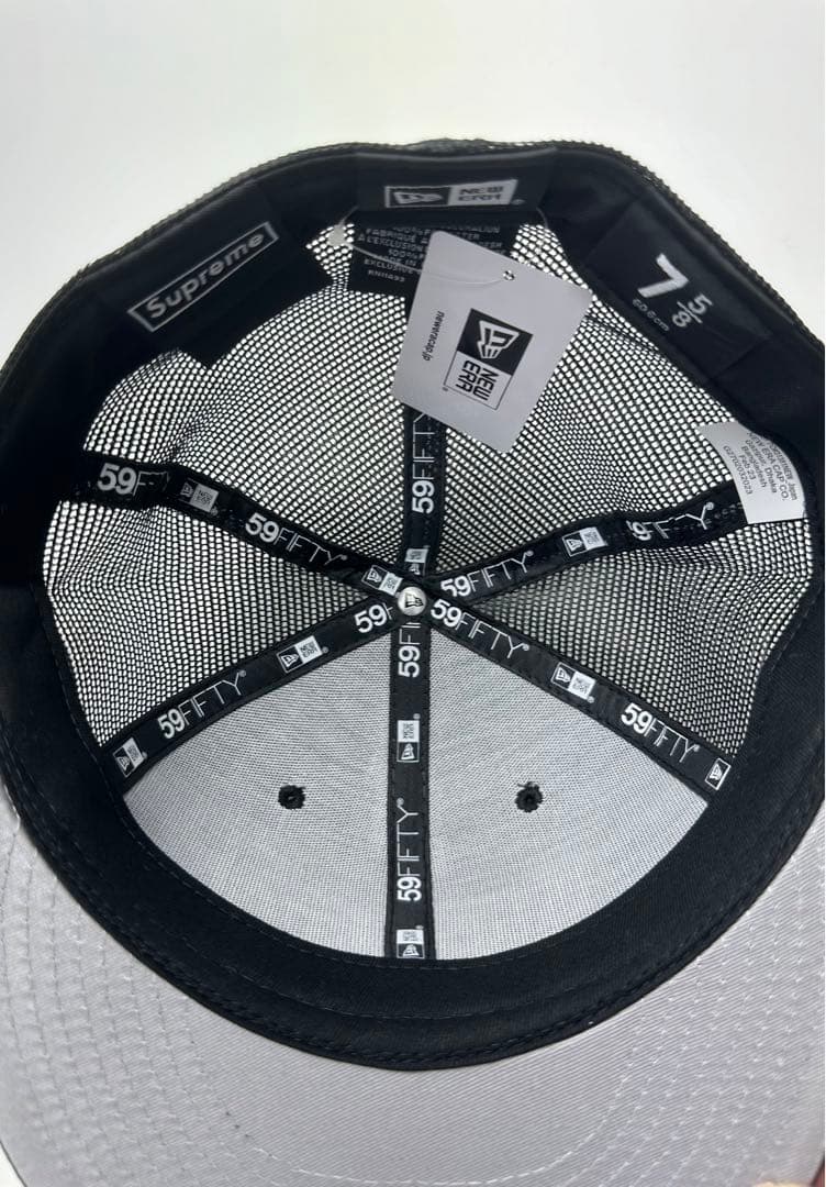 帽子 supreme Box Logo Mesh Back New Era 7 5/8