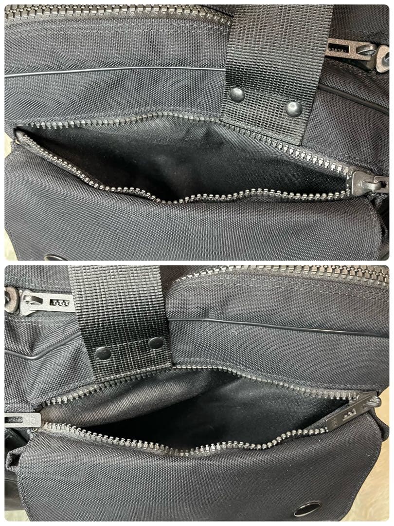 【美品】PORTER アングル ダッフルバッグ 2way 大容量 ブラック