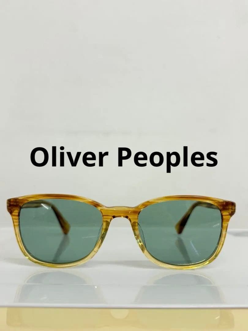 Oliver Peoples Argyle-Jグリーンレンズ 度なし サングラス