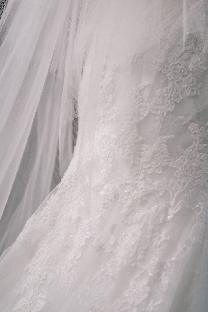 rica様　Aile ラメ チュール ロング ウエディング ベール