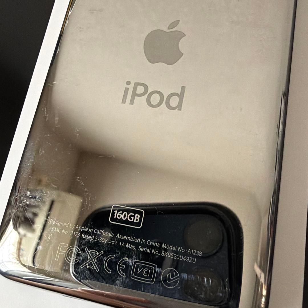 ポータブルプレーヤー Apple iPodClassic A1238 160G