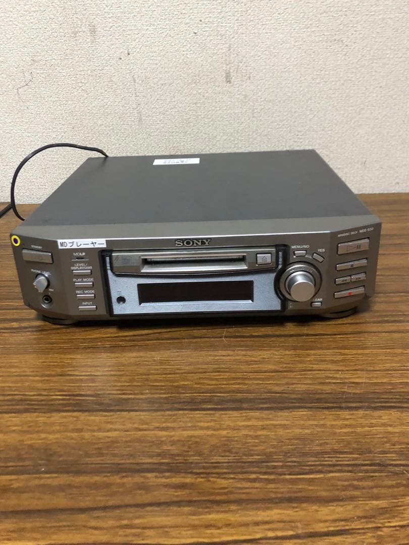 SONY ソニー　MDS-S50 MDデッキ送料無料