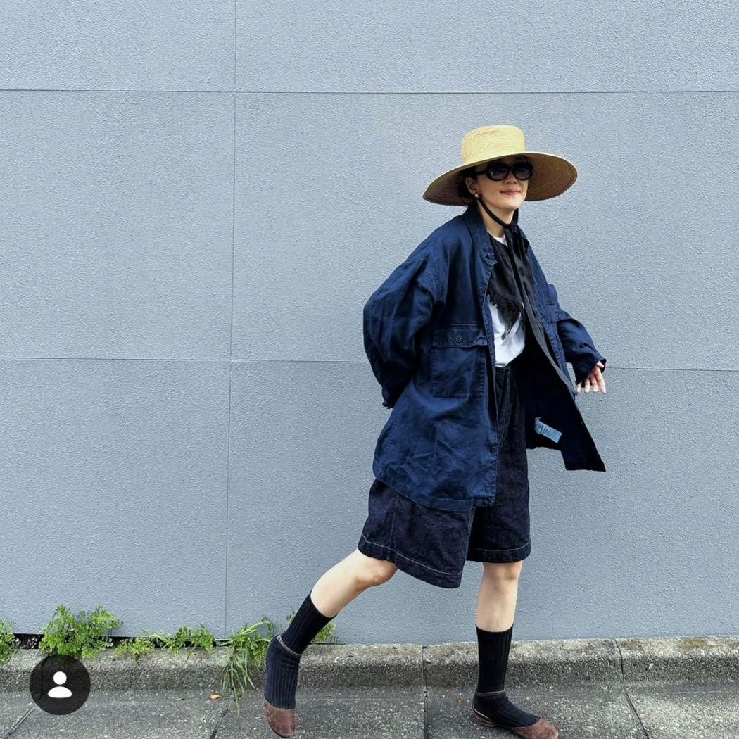 nest robe BASIC 9.5ozデニムイージーショーツ