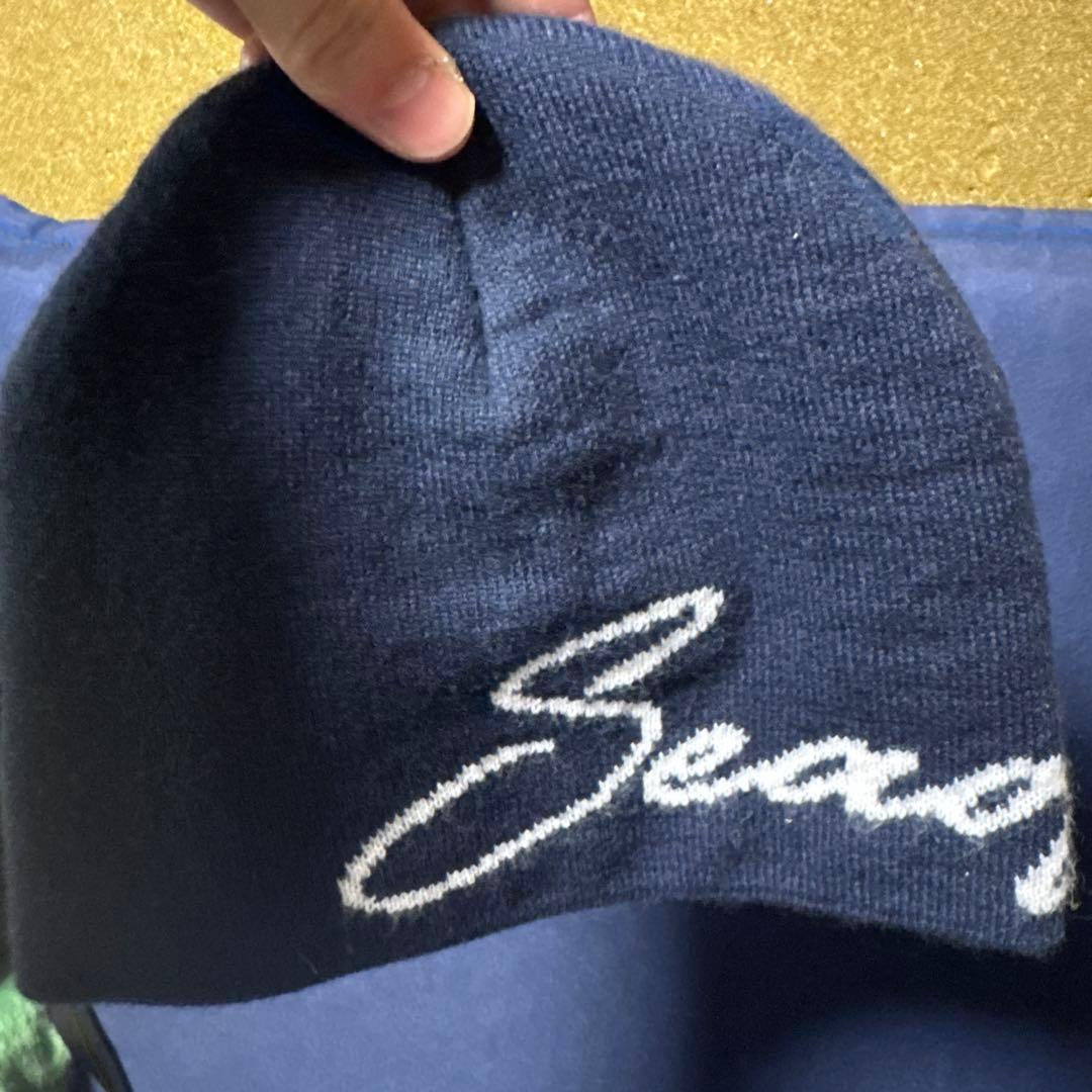 正規品　yosea wave motion sea of love ビーニー