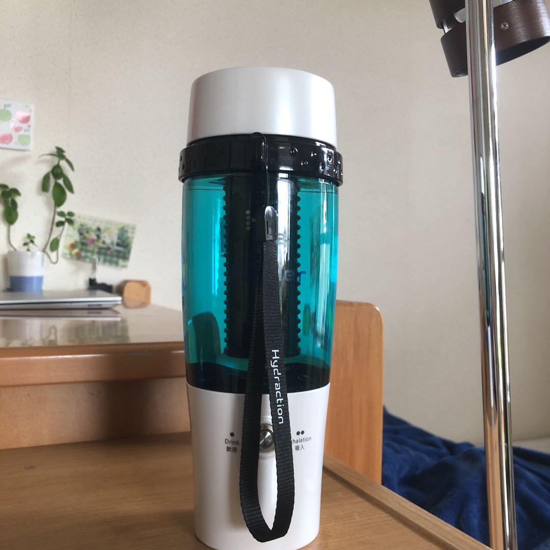 水素吸入器 ツーウェイタイプ 水素ヒーラー　携帯用水素水生成器 吸引型 (白)