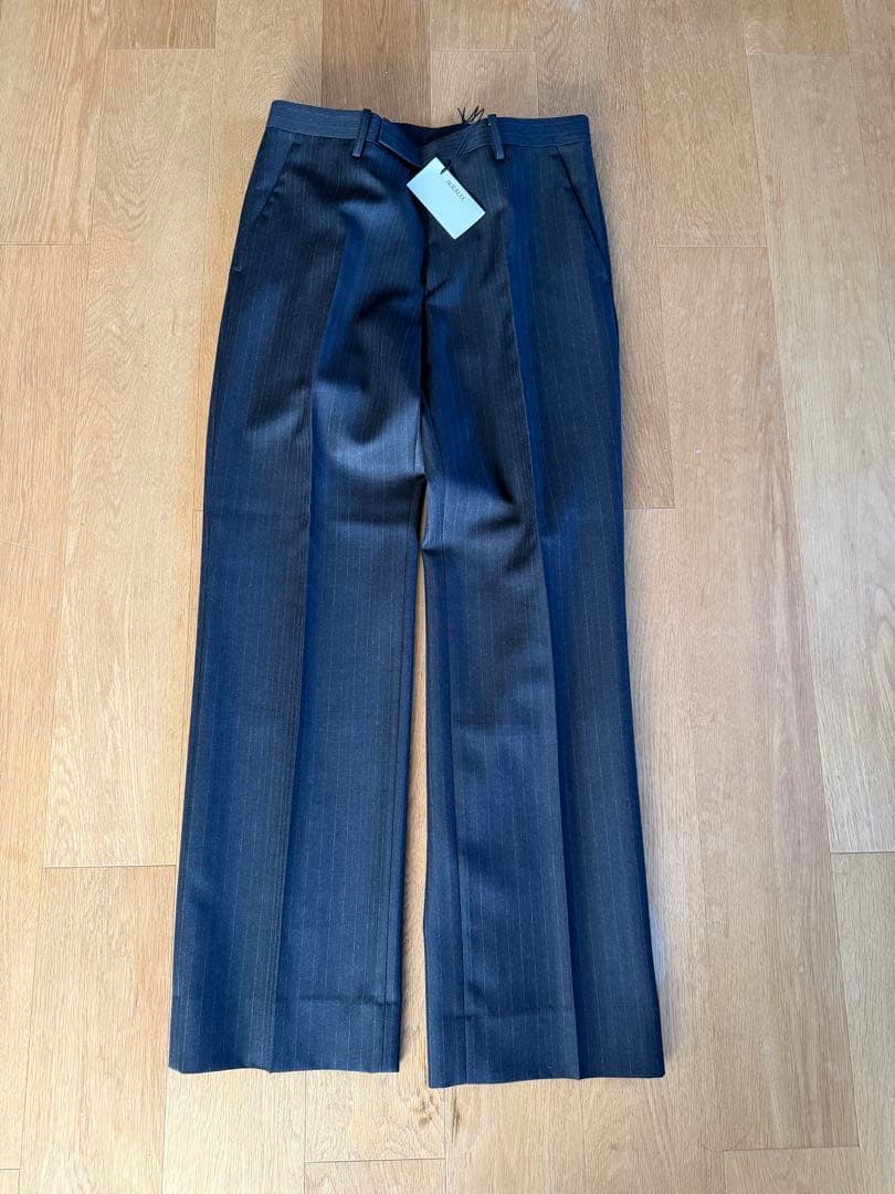 パンツ AURALEE 25AW BLUEFACED WOOL SLACKS size3
