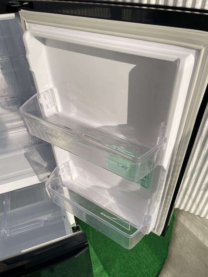 962 三菱 2ドア冷蔵庫 146L ブラック 自動霜取り 一人暮らし 単身