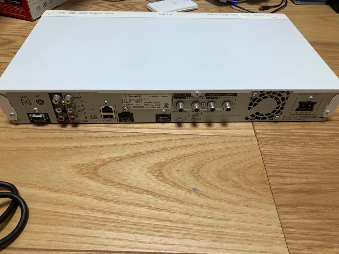 W) SHARP BDレコーダー BD-W560SW