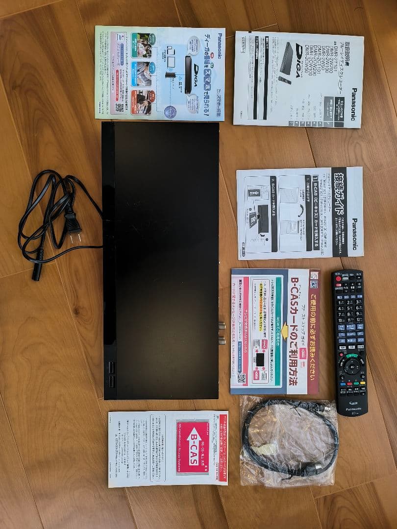 DMR-2W100 Panasonic ブルーレイレコーダ 録画機能は未使用