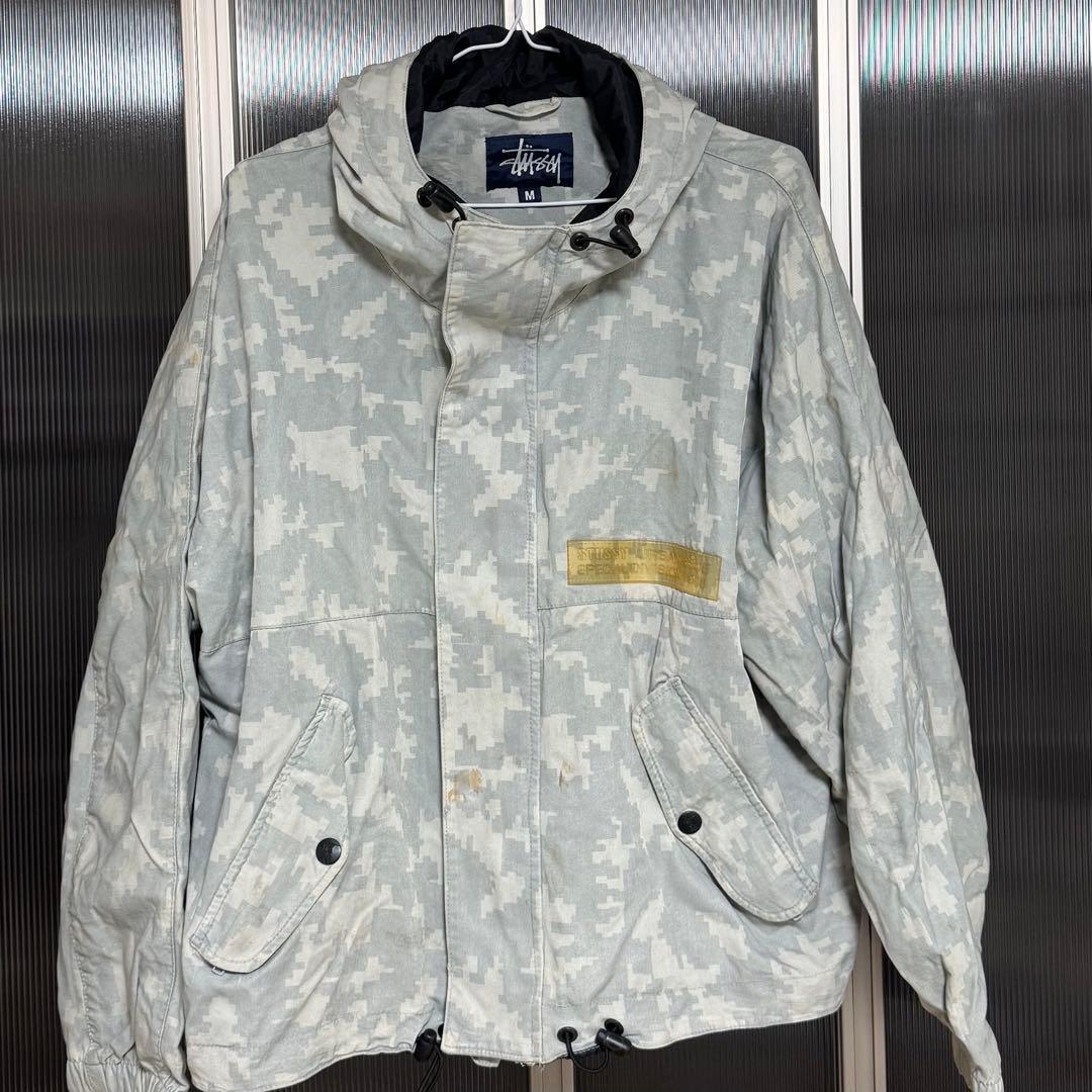 STUSSY 90s ジャケット カモフラ Mサイズ