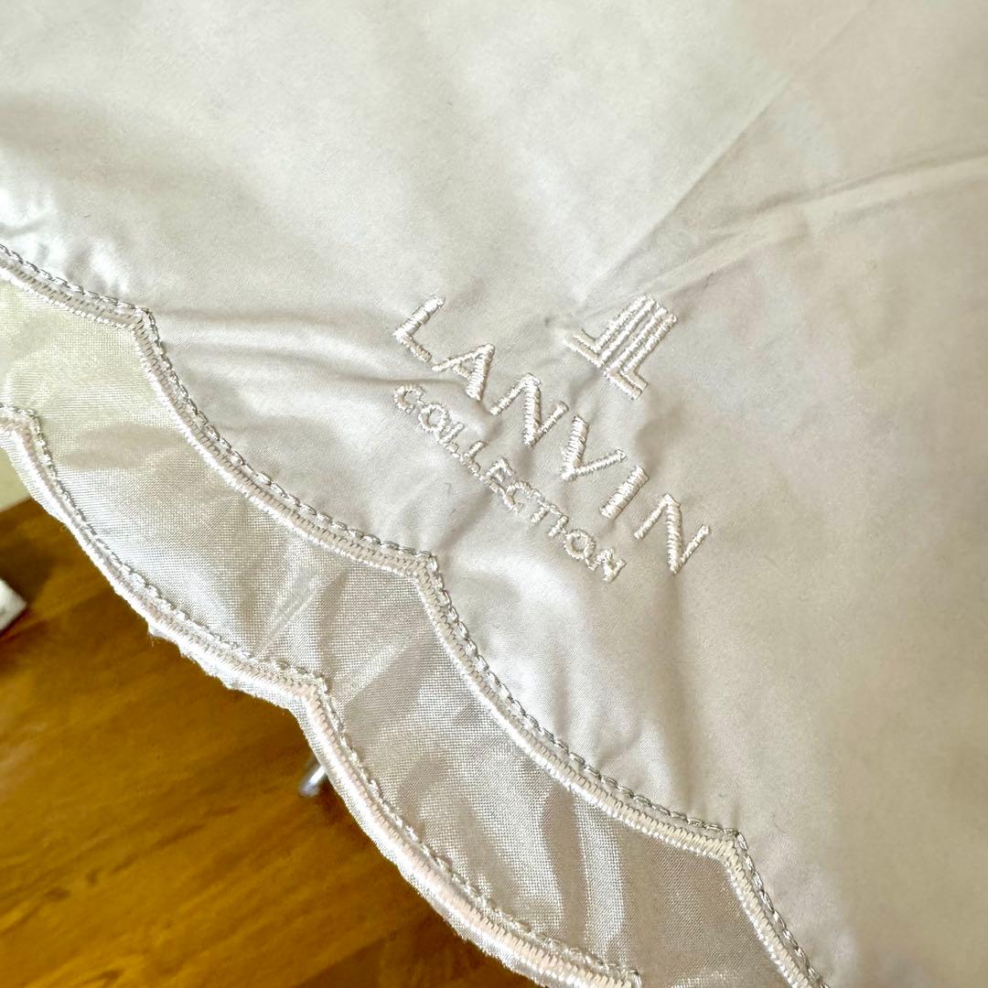 ★新品★ランバンコレクション　晴雨兼用　日傘　楽折　１級遮光　遮熱　軽量　バラ